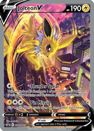 Jolteon V (SSP-SWSH183) (Holofoil)