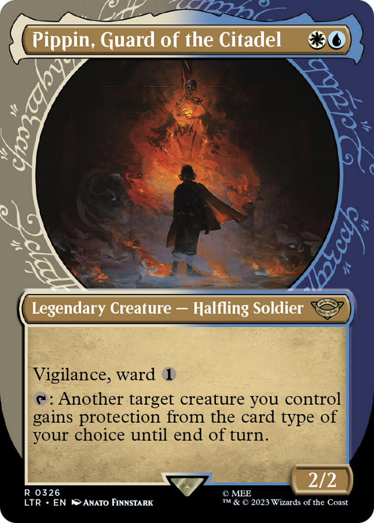 Pippin, Guard of the Citadel (LTR-326) (Showcase) (Borderless)