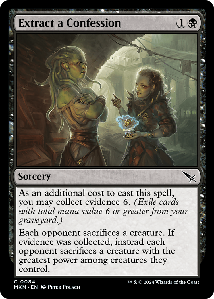 Extract a Confession (MKM-084) (Foil)