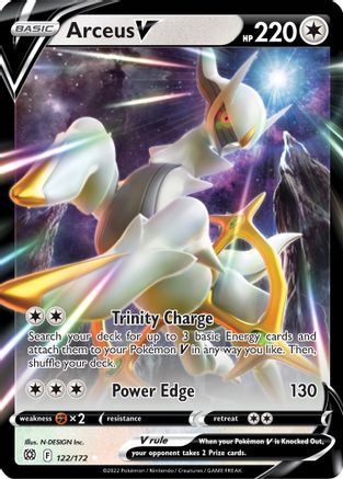 Arceus V (BRS-122) (Holofoil)