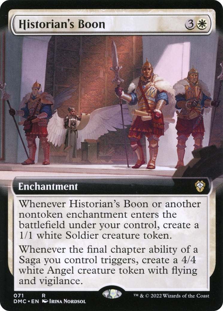 Historian's Boon (DMC-071) (Extended Art)