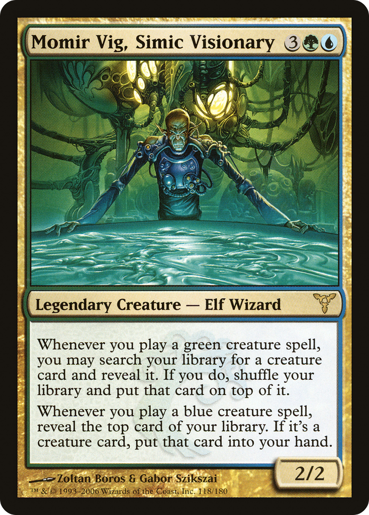 Momir Vig, Simic Visionary (DIS-118)