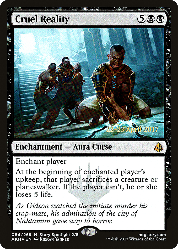 Cruel Reality (PRE-84S) (Foil)