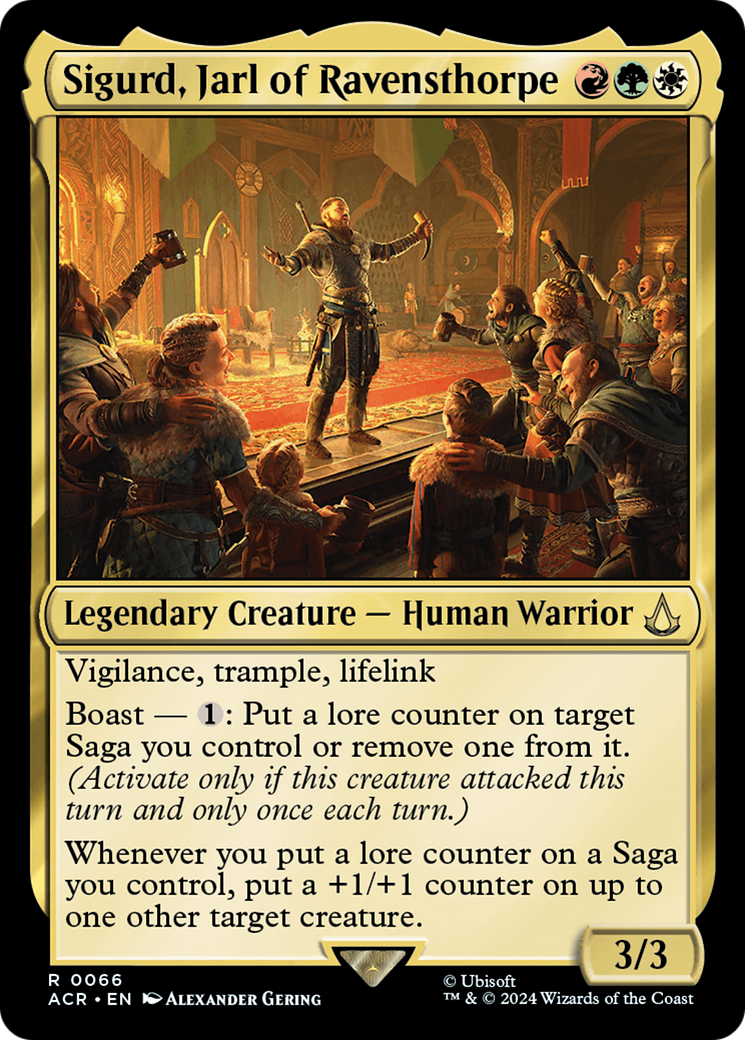 Sigurd, Jarl of Ravensthorpe (ACR-066) (Foil)