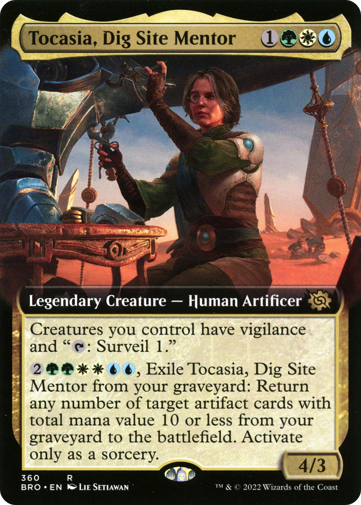 Tocasia, Dig Site Mentor (BRO-360) (Extended Art)