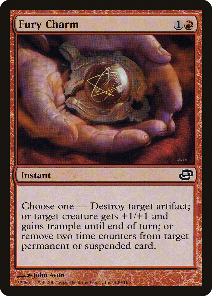 Fury Charm (PLC-100) (Foil)