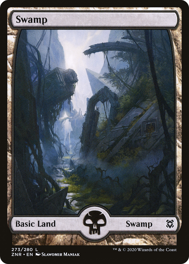 Swamp (ZNR-273) (Full Art) (Foil)