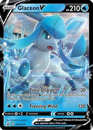 Glaceon V (SSP-SWSH196) (Holofoil)