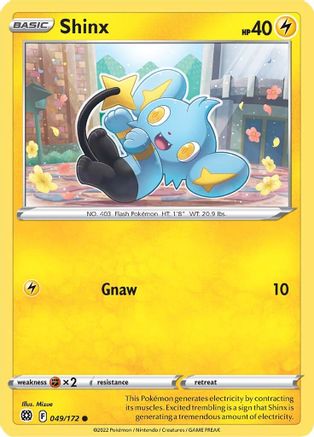 Shinx (BRS-049) (Reverse Holofoil)