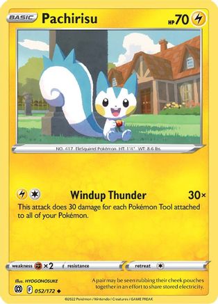 Pachirisu (BRS-052) (Reverse Holofoil)