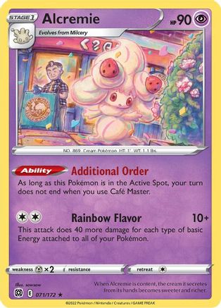Alcremie (BRS-071) (Reverse Holofoil)