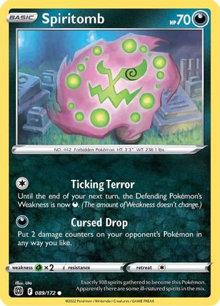 Spiritomb (BRS-089) (Reverse Holofoil)