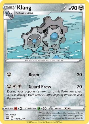 Klang (BRS-103) (Reverse Holofoil)