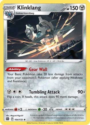 Klinklang (BRS-104) (Reverse Holofoil)