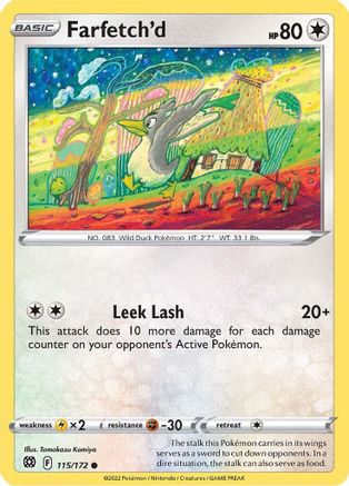 Farfetch'd (BRS-115) (Reverse Holofoil)