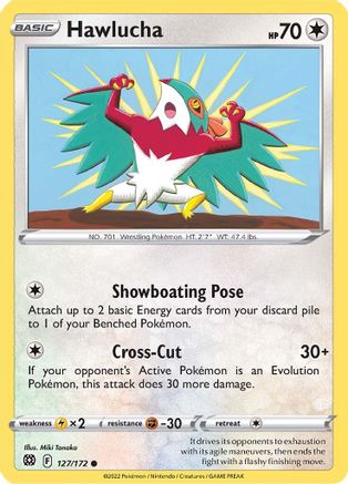 Hawlucha (BRS-127) (Reverse Holofoil)