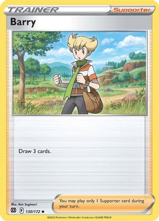 Barry (BRS-130) (Reverse Holofoil)