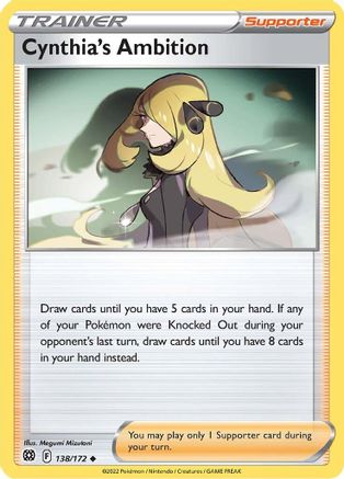 Cynthia's Ambition (BRS-138) (Reverse Holofoil)