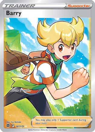 Barry (Full Art) (BRS-167) (Holofoil)