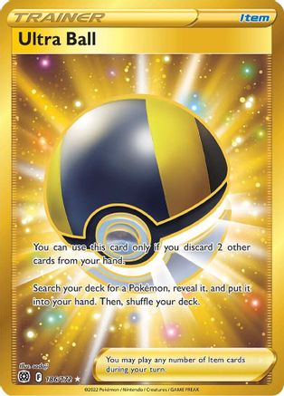 Ultra Ball (Secret) (BRS-186) (Holofoil)