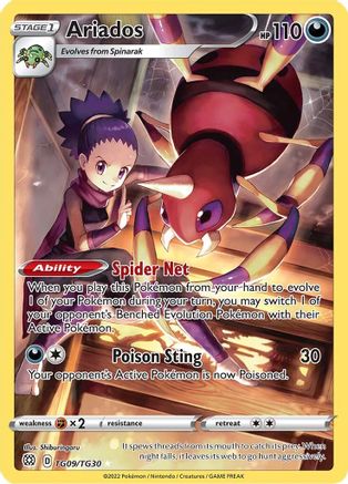 Ariados (BRS:TG-TG09) (Holofoil)