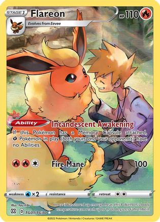 Flareon (BRS:TG-TG01) (Holofoil)