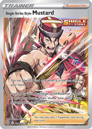 Single Strike Style Mustard (BRS:TG-TG28) (Holofoil)