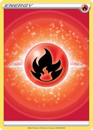 Fire Energy (2022 Unnumbered) (BRS-) (Reverse Holofoil)