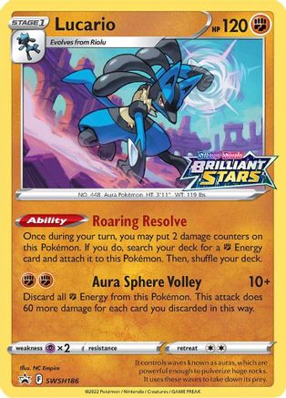 Lucario (SSP-SWSH186) (Holofoil)
