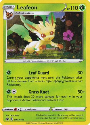 Leafeon (SSP-SWSH191) (Holofoil)
