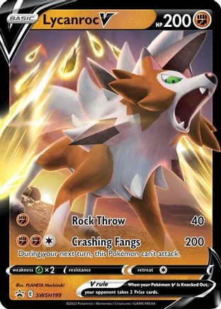 Lycanroc V (SSP-SWSH199) (Holofoil)
