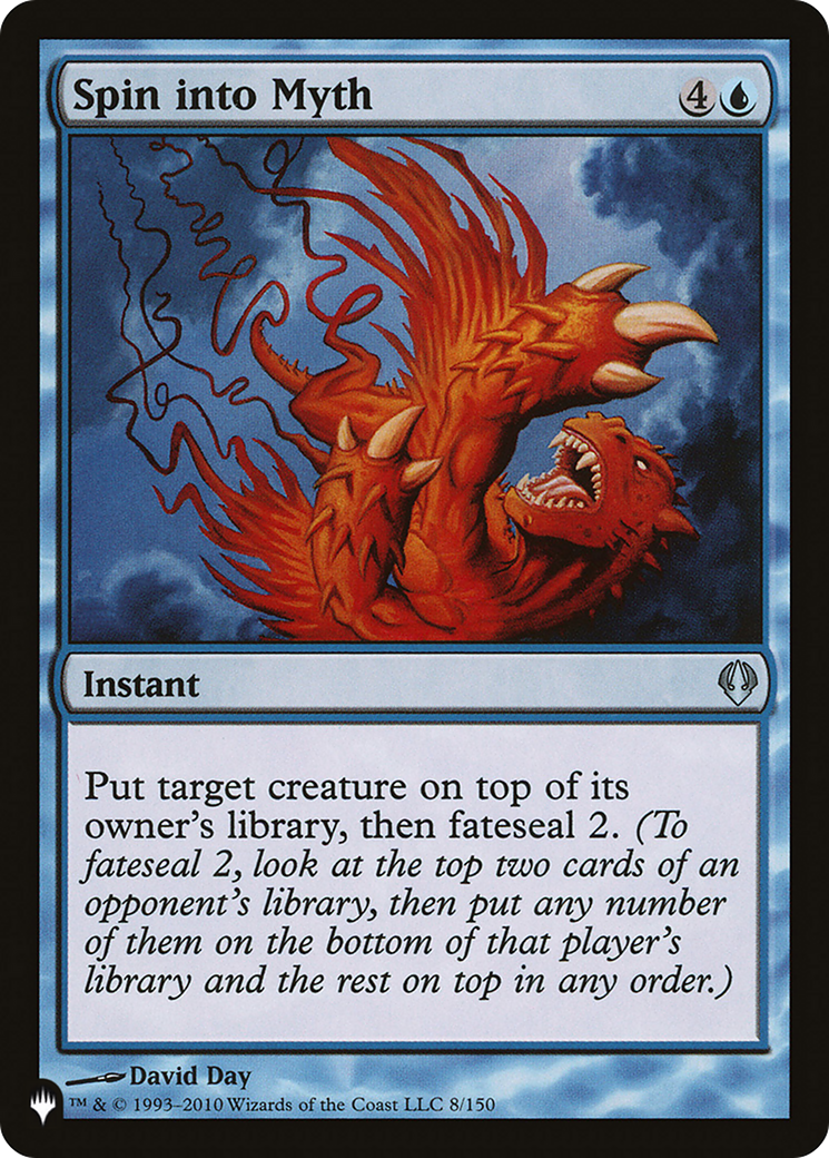Spin into Myth (LIST-ARC-8)