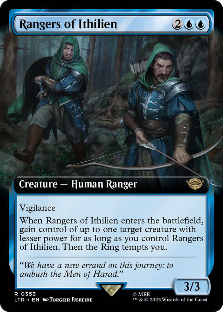 Rangers of Ithilien (LTR-353) (Extended Art) (Foil)