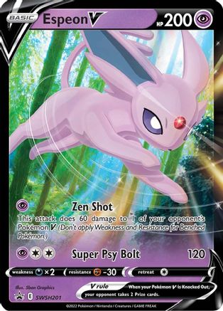 Espeon V (SSP-SWSH201) (Holofoil)
