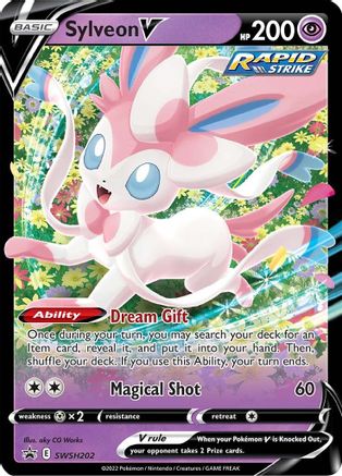 Sylveon V (SSP-SWSH202) (Holofoil)