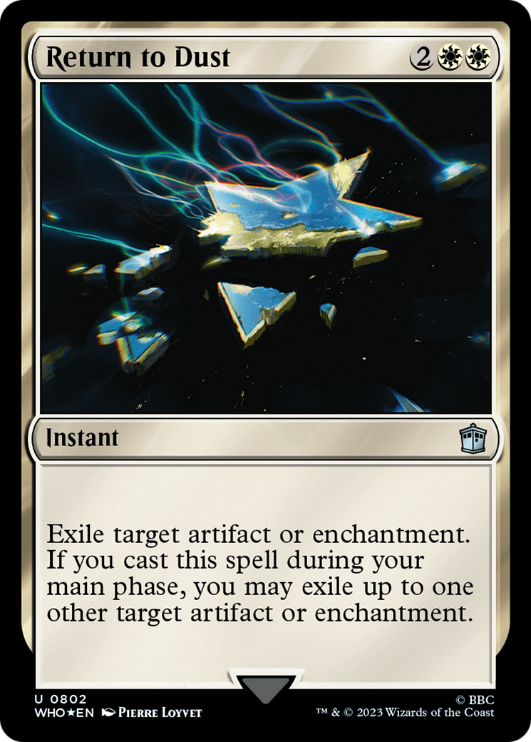 Return to Dust (WHO-802) (Surge Foil)