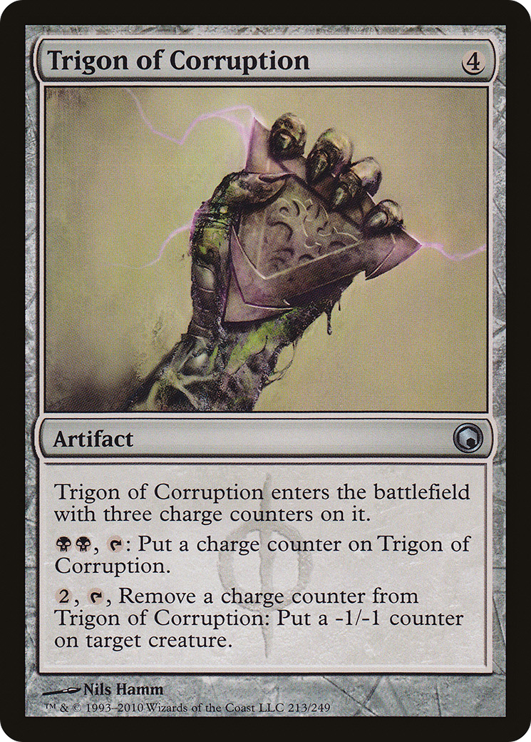 Trigon of Corruption (SOM-213) (Foil)