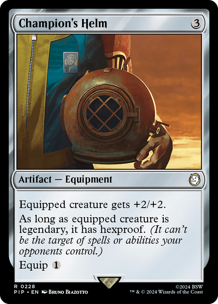Champion's Helm (PIP-228) (Foil)