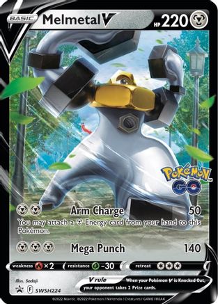 Melmetal V (SSP-SWSH224) (Holofoil)