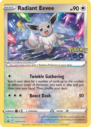 Radiant Eevee (SSP-SWSH230) (Holofoil)