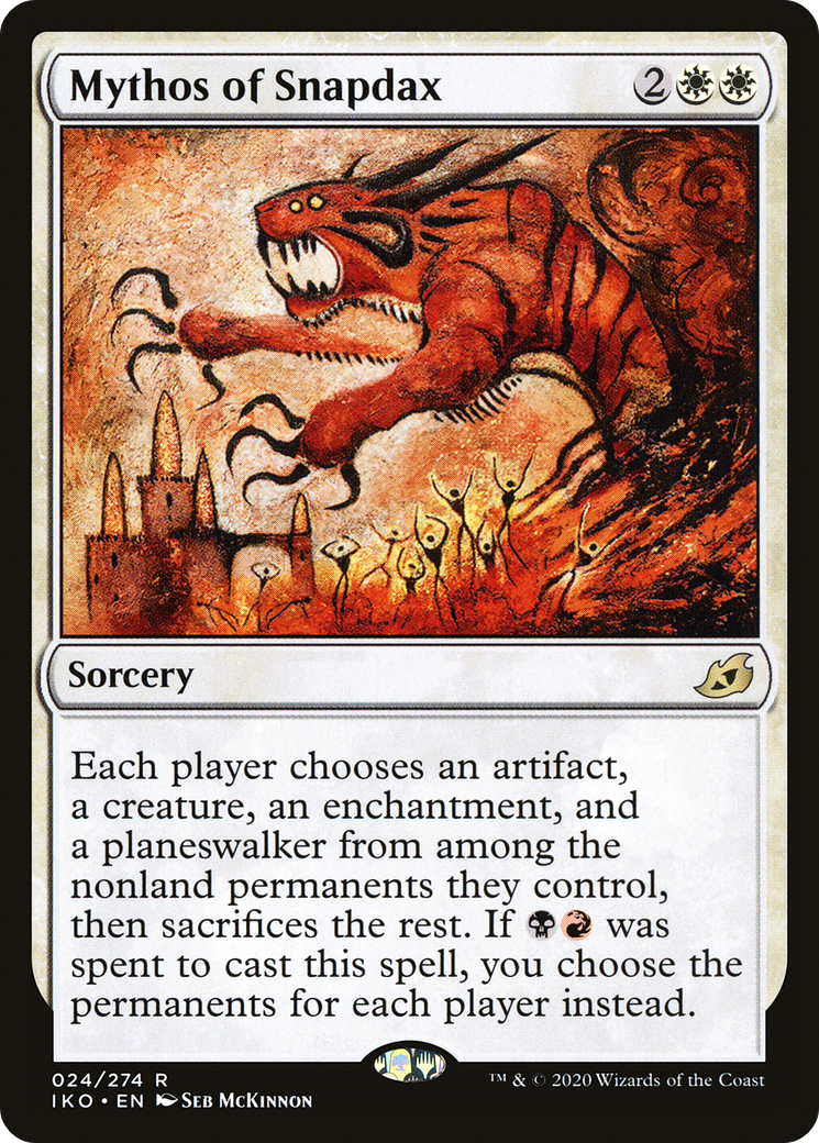 Mythos of Snapdax (IKO-024) (Foil)