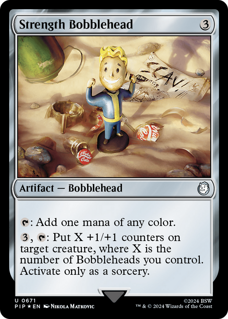 Strength Bobblehead (PIP-671) (Surge Foil)