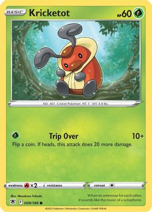 Kricketot (ASR-009) (Reverse Holofoil)