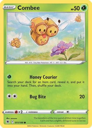 Combee (ASR-011) (Reverse Holofoil)