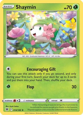 Shaymin (ASR-014) (Reverse Holofoil)