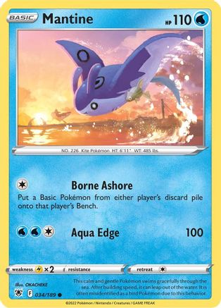 Mantine (ASR-034) (Reverse Holofoil)