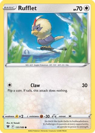 Rufflet (ASR-131) (Reverse Holofoil)