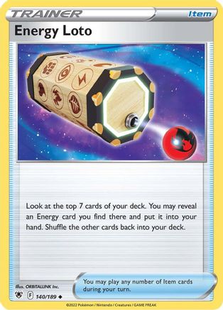 Energy Loto (ASR-140) (Reverse Holofoil)