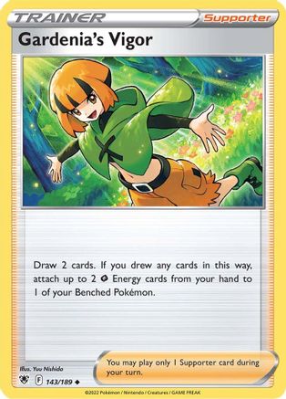 Gardenia's Vigor (ASR-143) (Reverse Holofoil)