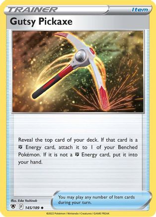 Gutsy Pickaxe (ASR-145) (Reverse Holofoil)